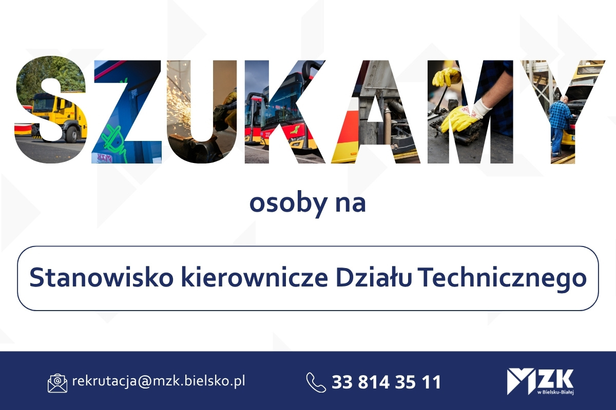 Stanowisko kierownicze Działu Technicznego