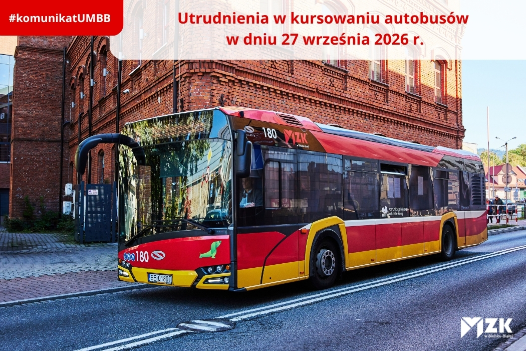 Zdjęcie autobus w centrum miasta.