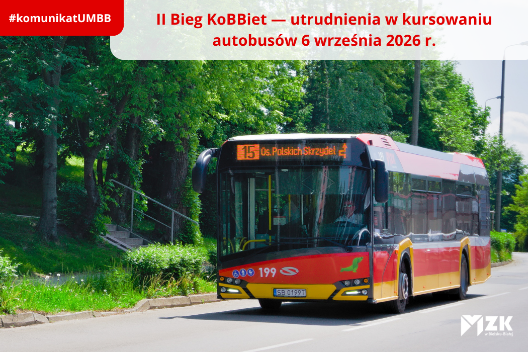 Zdjęcie autobusu linii nr 15 na Osiedlu Złote Łany