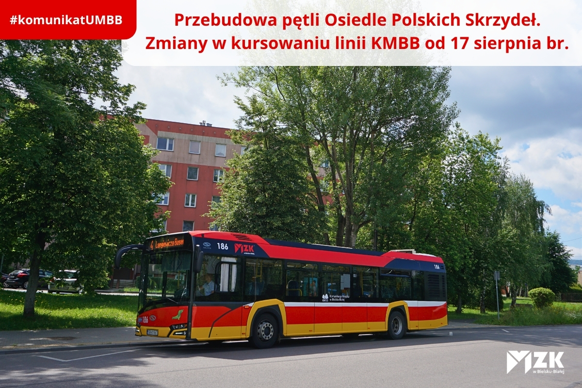 Linia nr 4 na przystanku Osiedle Polskich Skrzydeł