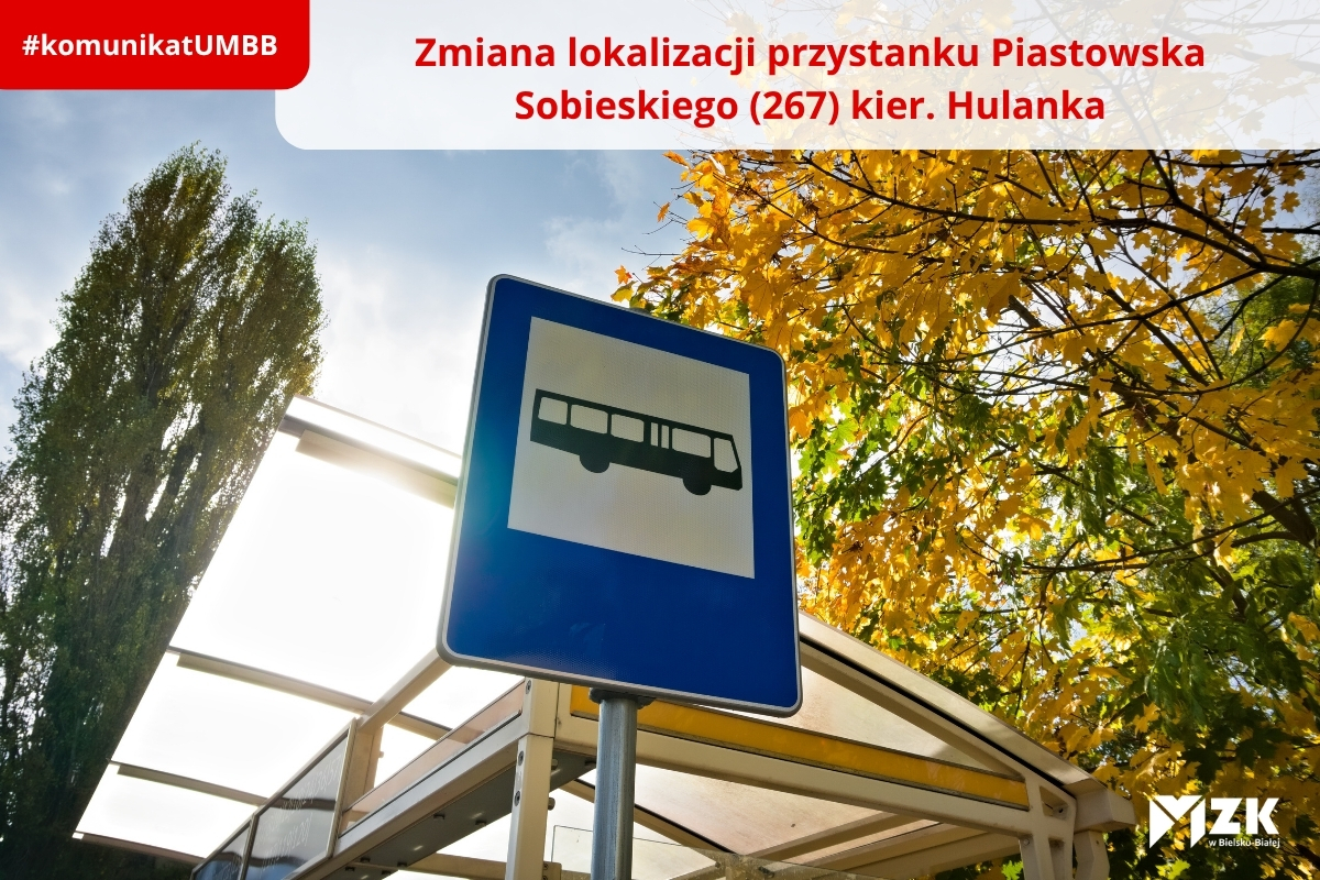 Zdjęcie słupka przystankowego