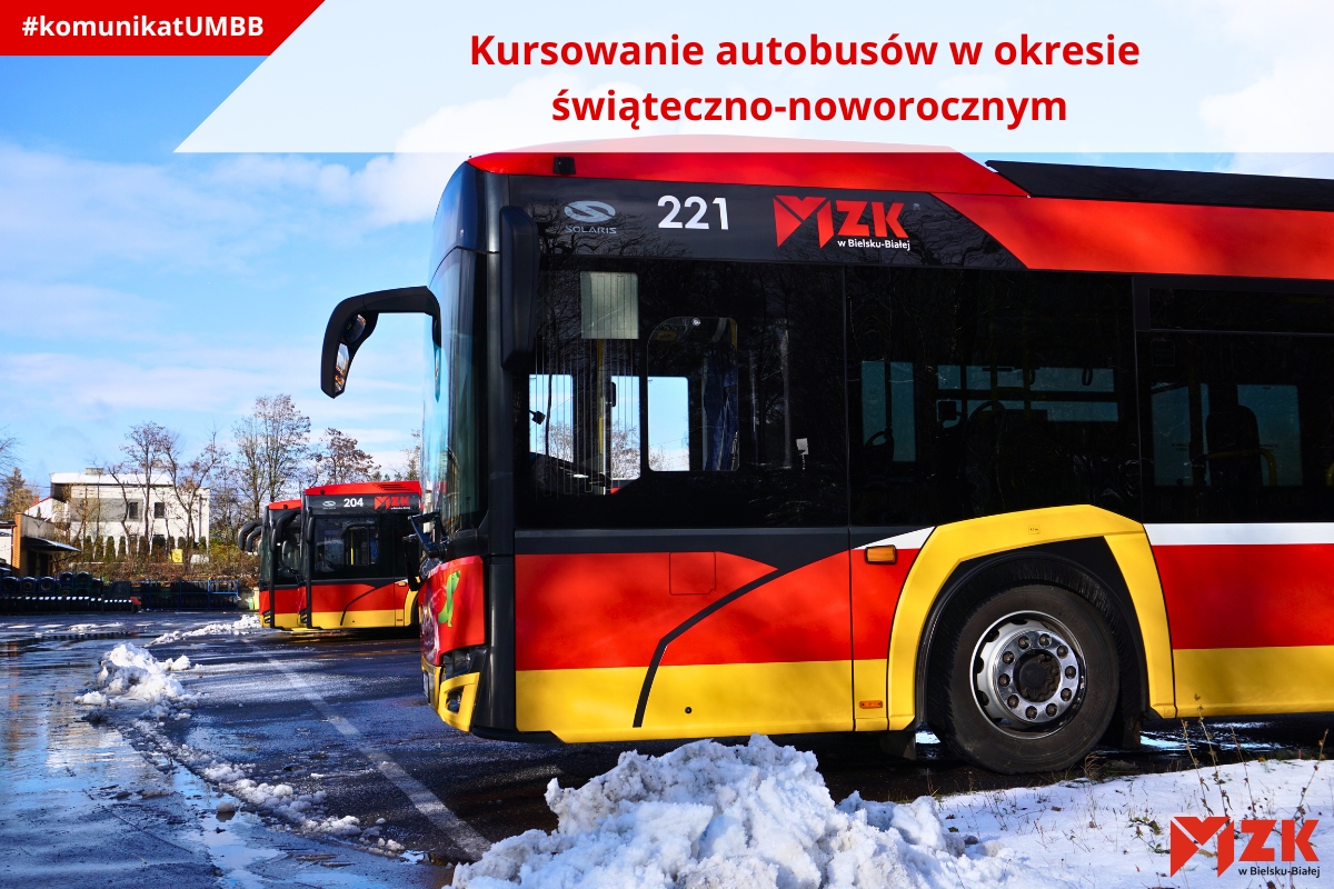 Zdjęcie autobusu na zajezdni